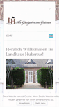 Mobile Screenshot of landhaushubertus.com